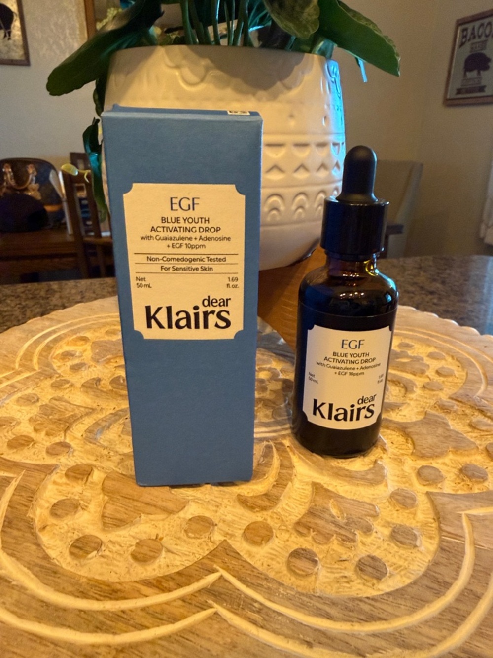 EGF Blue Youth Activating Drop – Blue Serum